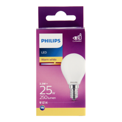 Philips LED kogel 25W E14